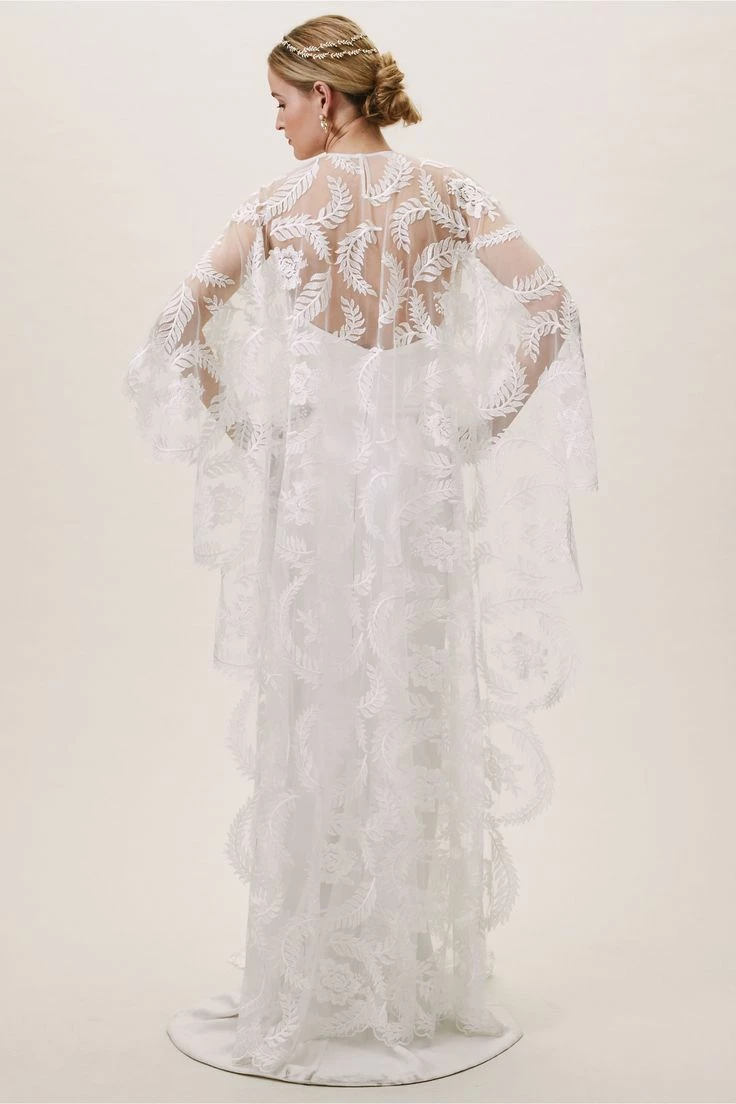 BHLDN Whispers & Echoes Zazie Cape - Image 2