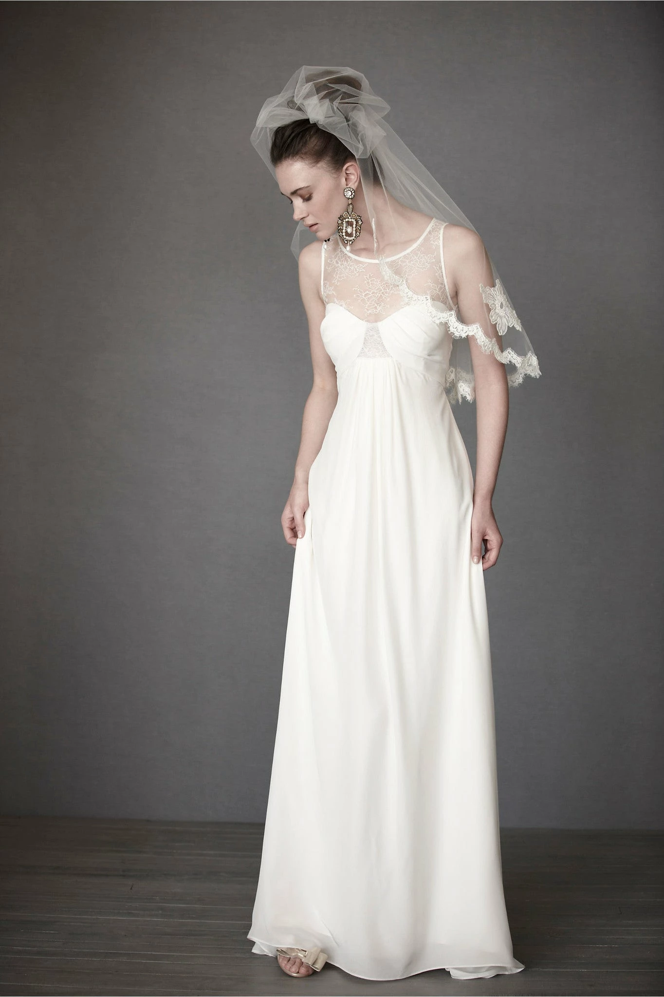 BHLDN Essere Panes Of Lace Gown - Image 4