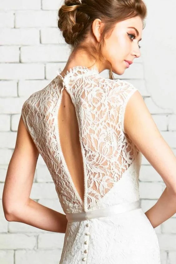 Rebecca Schoneveld - Deya Lace Topper Cap Sleeve 4 Rebecca Schoneveld - Deya Lace Topper Cap Sleeve - Image 2