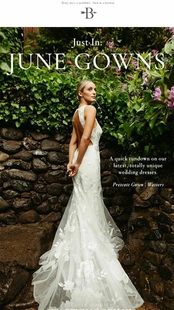 BHLDN Willowby By Watters Prescott Gown 8 BHLDN Willowby By Watters Prescott Gown - Image 6