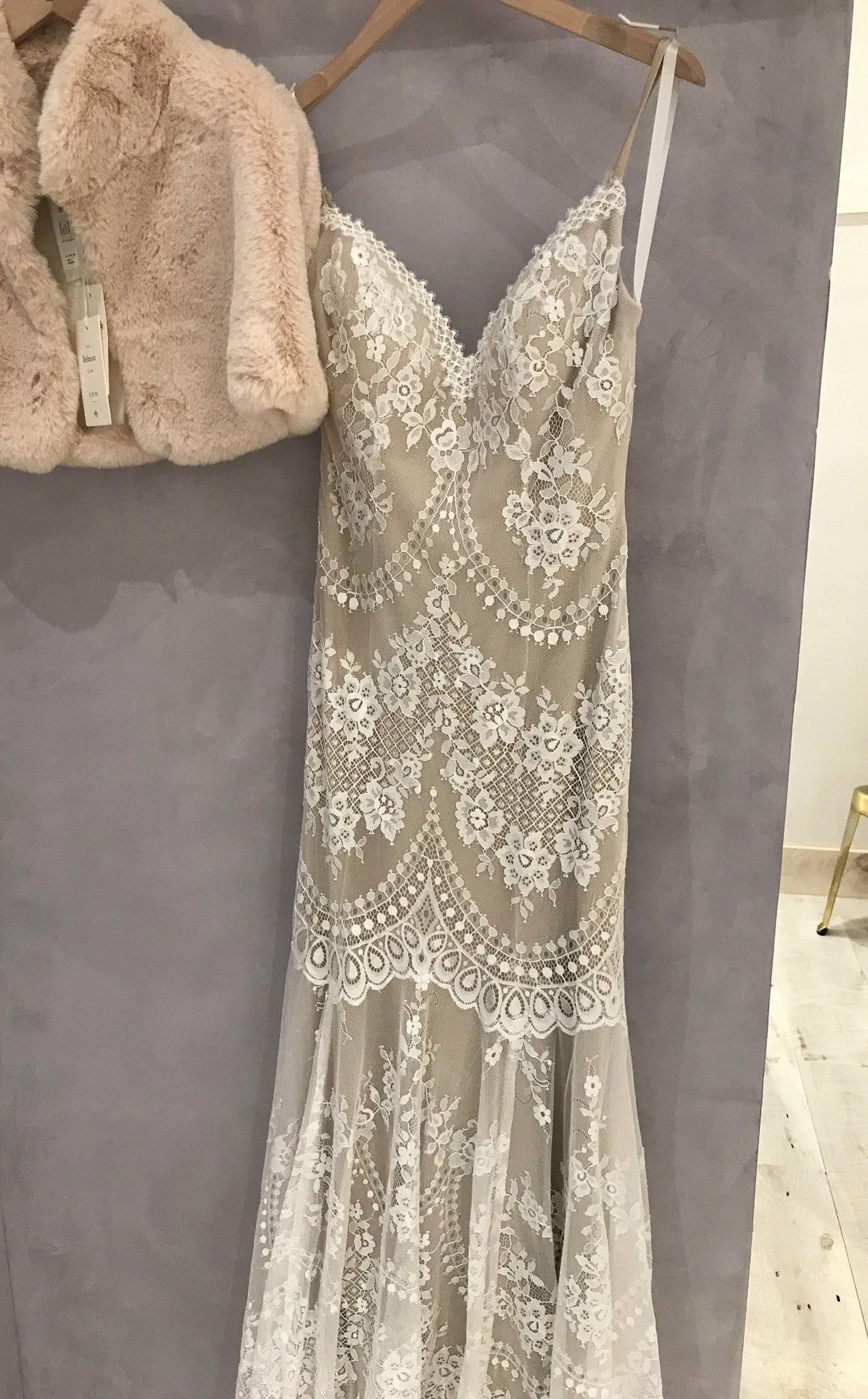 BHLDN Cascading Lace Gown - Image 6