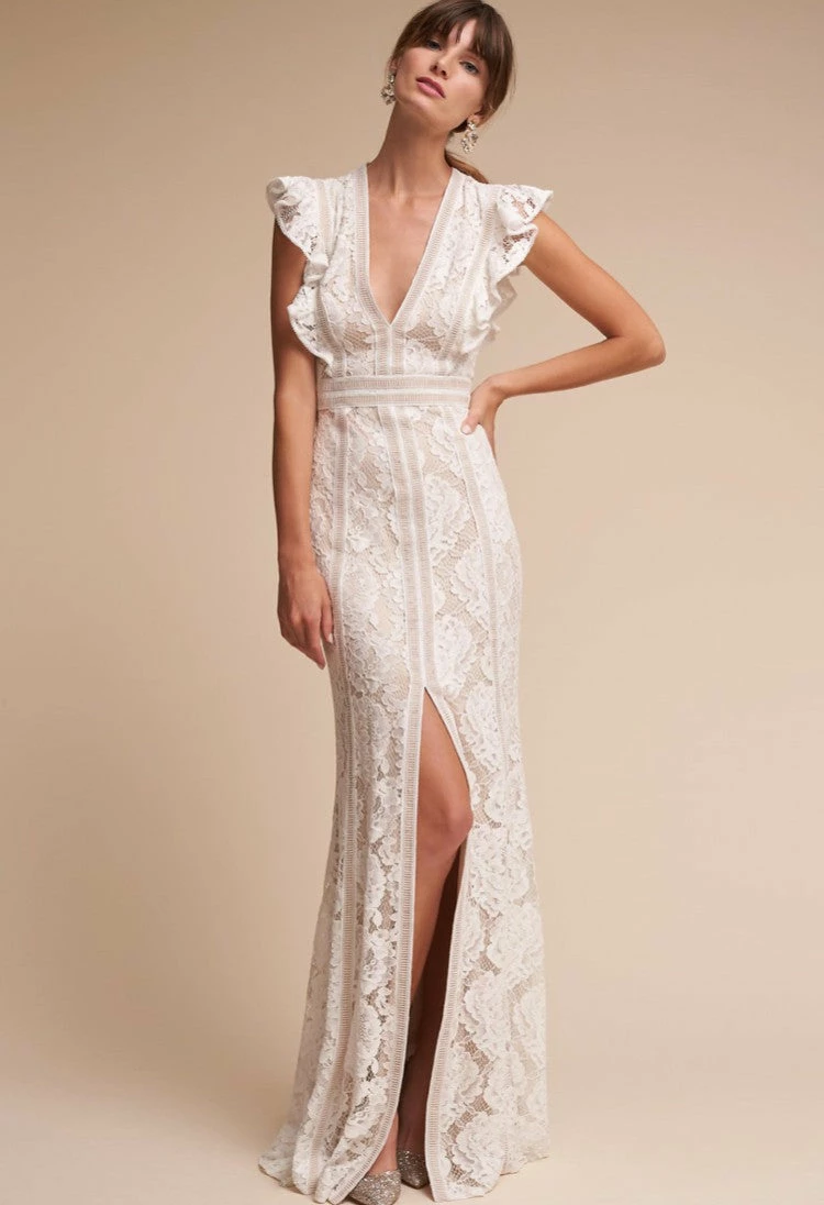 BHLDN Tadashi Shoji Placid Gown - Image 4