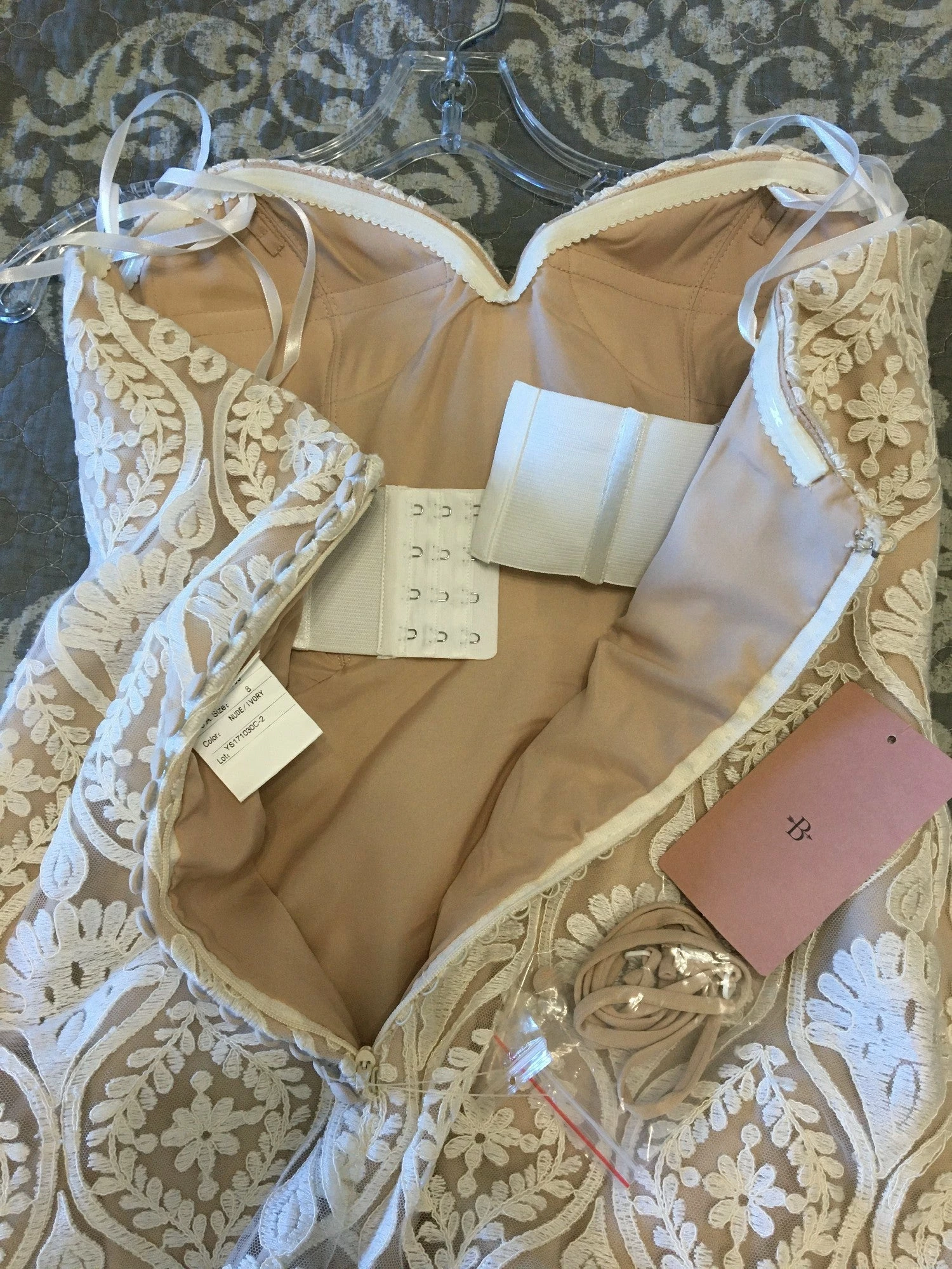 BHLDN Whispers & Echoes Lilac Gown - Image 7