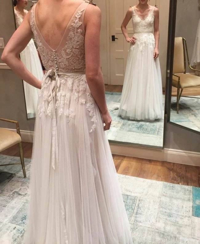 BHLDN Willowby Reagan Gown 9 BHLDN Willowby Reagan Gown - Image 7