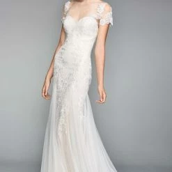 Willowby Elara Illusion Lace Topper 10 Willowby Elara Illusion Lace Topper -Adina's Brida store 26dc25da6225240f296098100725d1e0