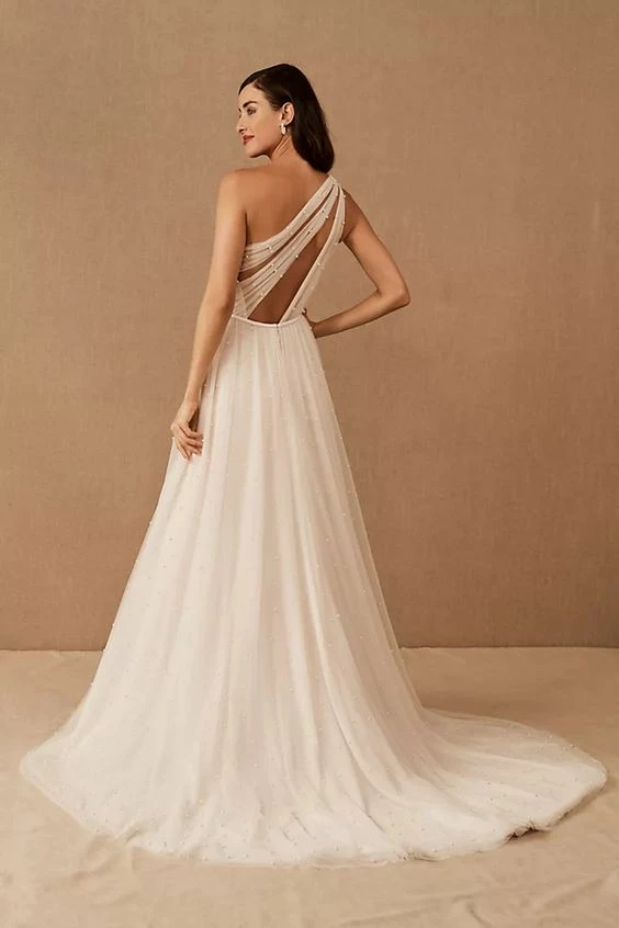 BHLDN Hayley Paige Pearl Gown - Image 2