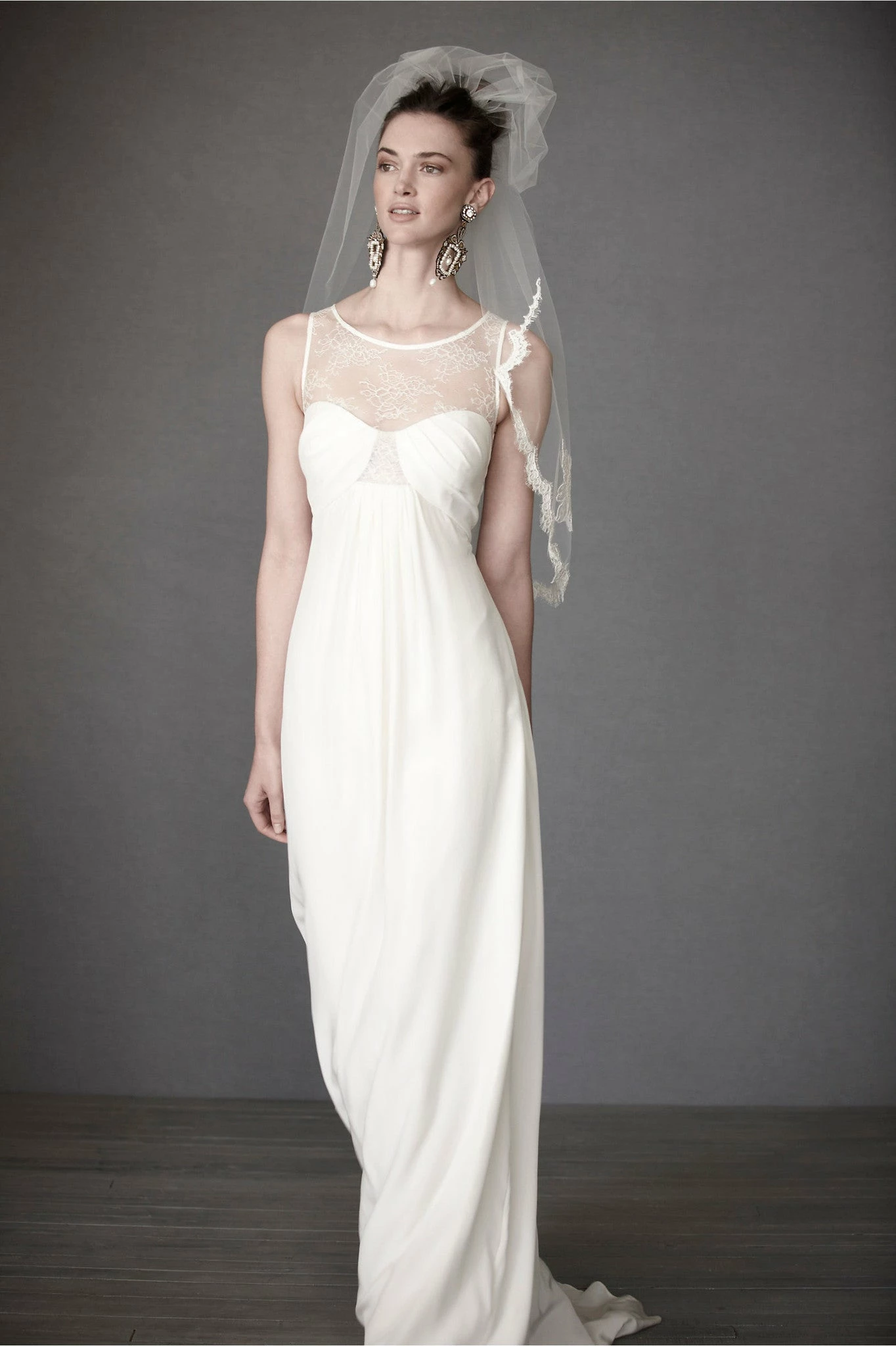 BHLDN Essere Panes Of Lace Gown