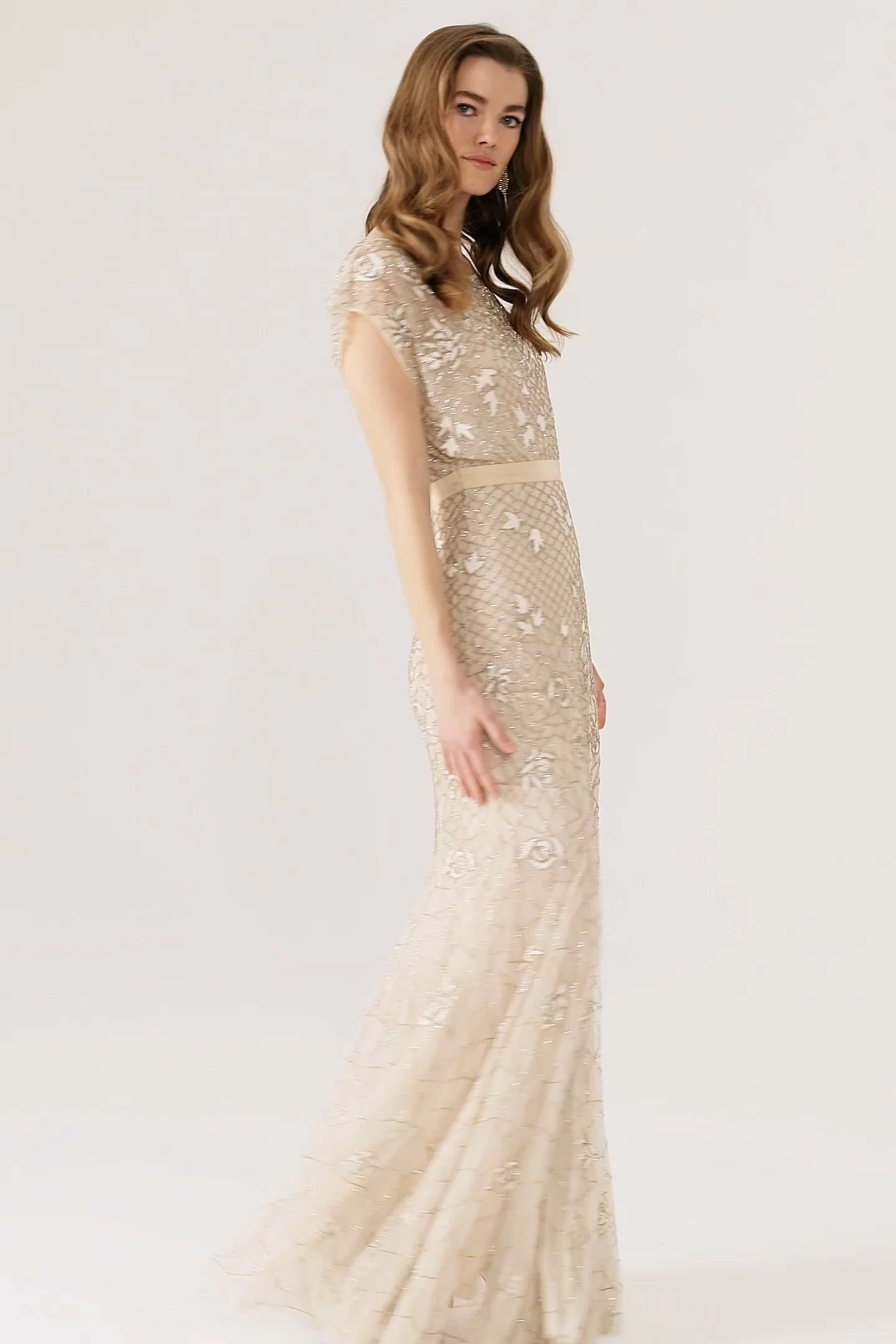 BHLDN Outer Sunset Gown - Image 4