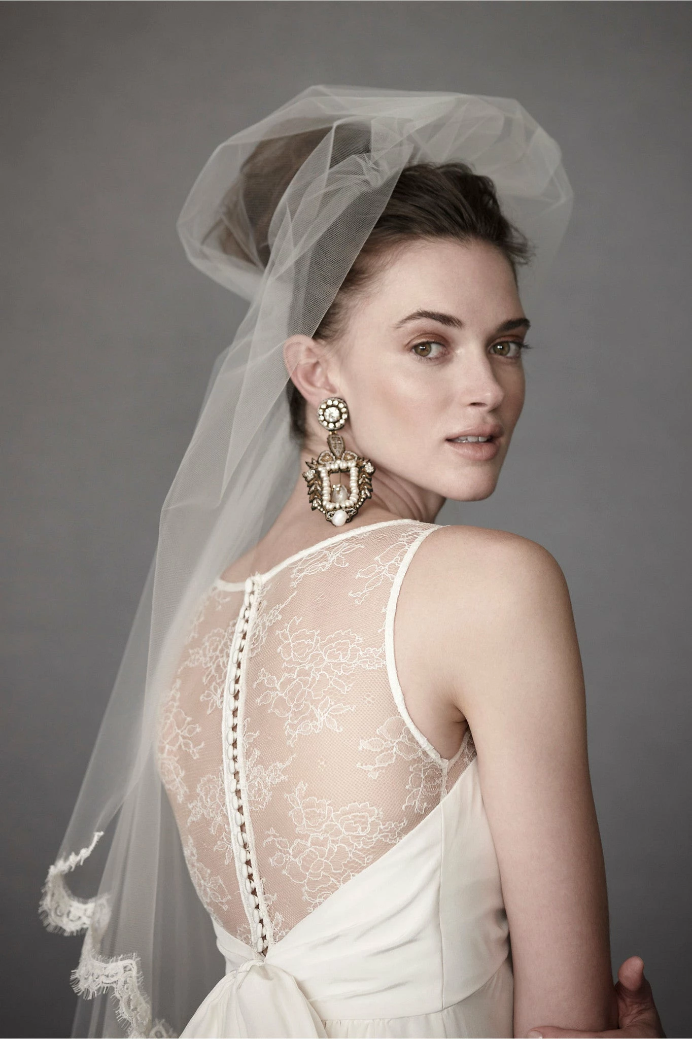 BHLDN Essere Panes Of Lace Gown - Image 5