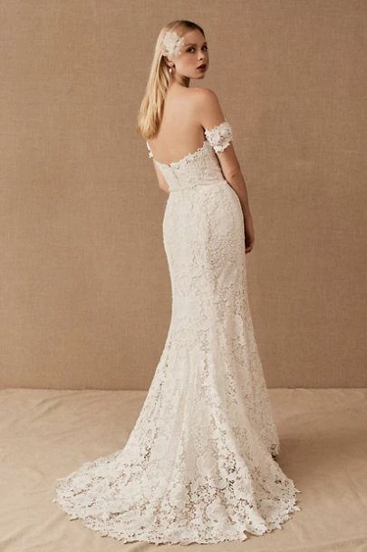 BHLDN Willowby Gambelle Gown - Image 2