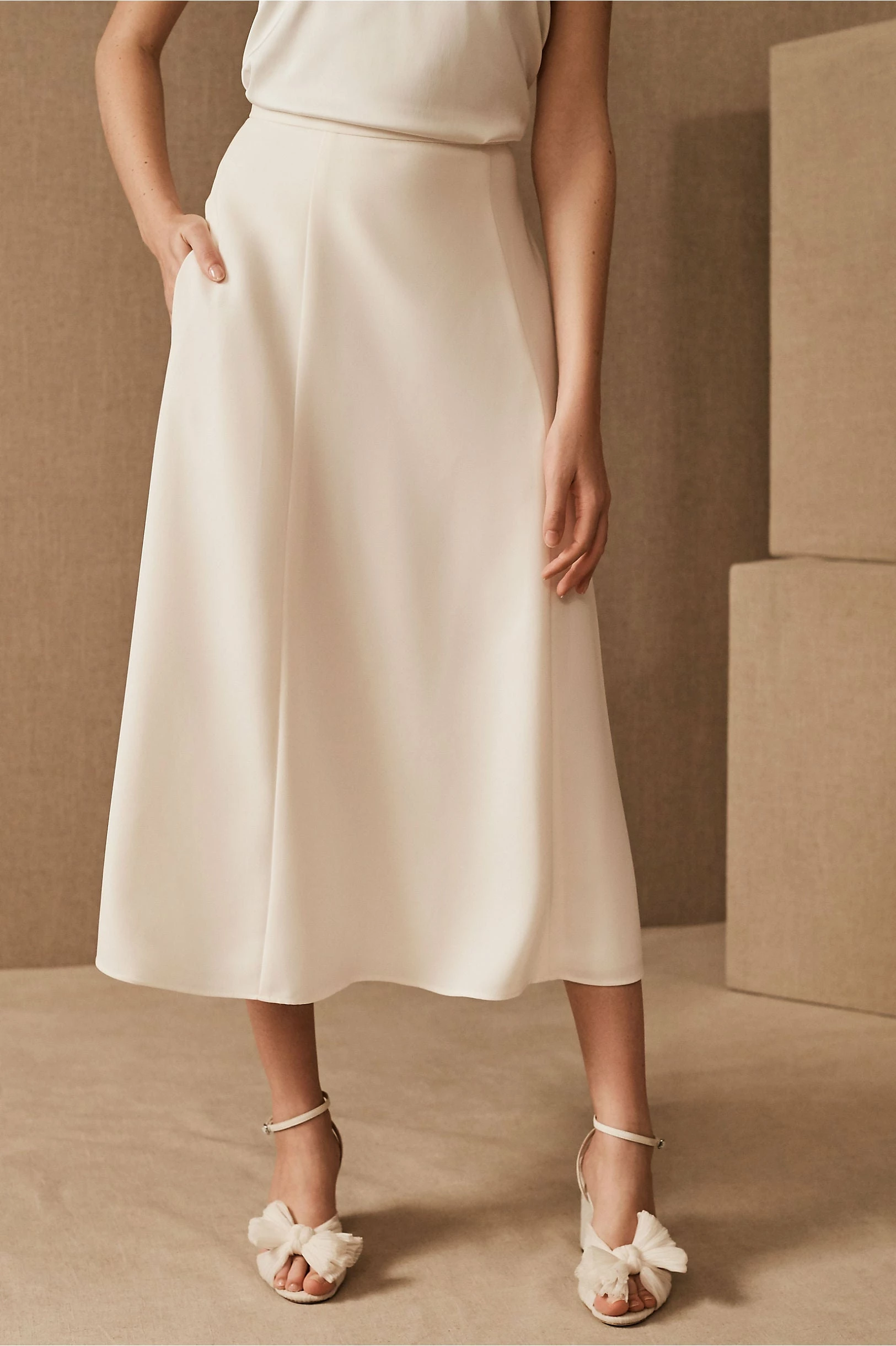 BHLDN Nouvelle Amsale Duenna Skirt