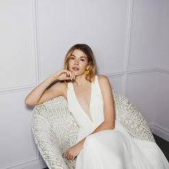 BHLDN Jenny Yoo Conrad Gown - Defects 37 BHLDN Jenny Yoo Conrad Gown - Defects -Adina's Brida store 613a378cbcb6d35db468cfcc58af4f6b