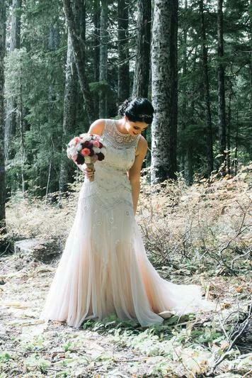 BHLDN Needle & Thread Cate Gown - Image 11