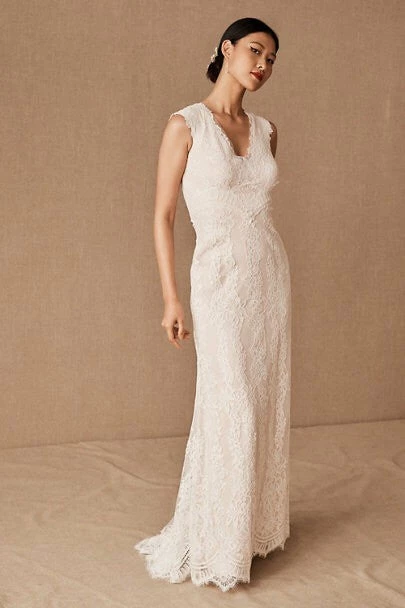 BHLDN Tadashi Shoji Fiorelle Gown