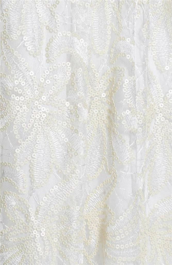 Adrianna Papell Sleeveless Illusion Sequin-lace Wedding Gown - Image 11