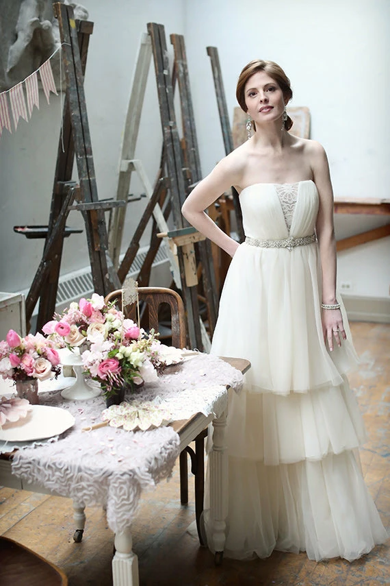 BHLDN Badgley Mischka Faye Gown - Image 5