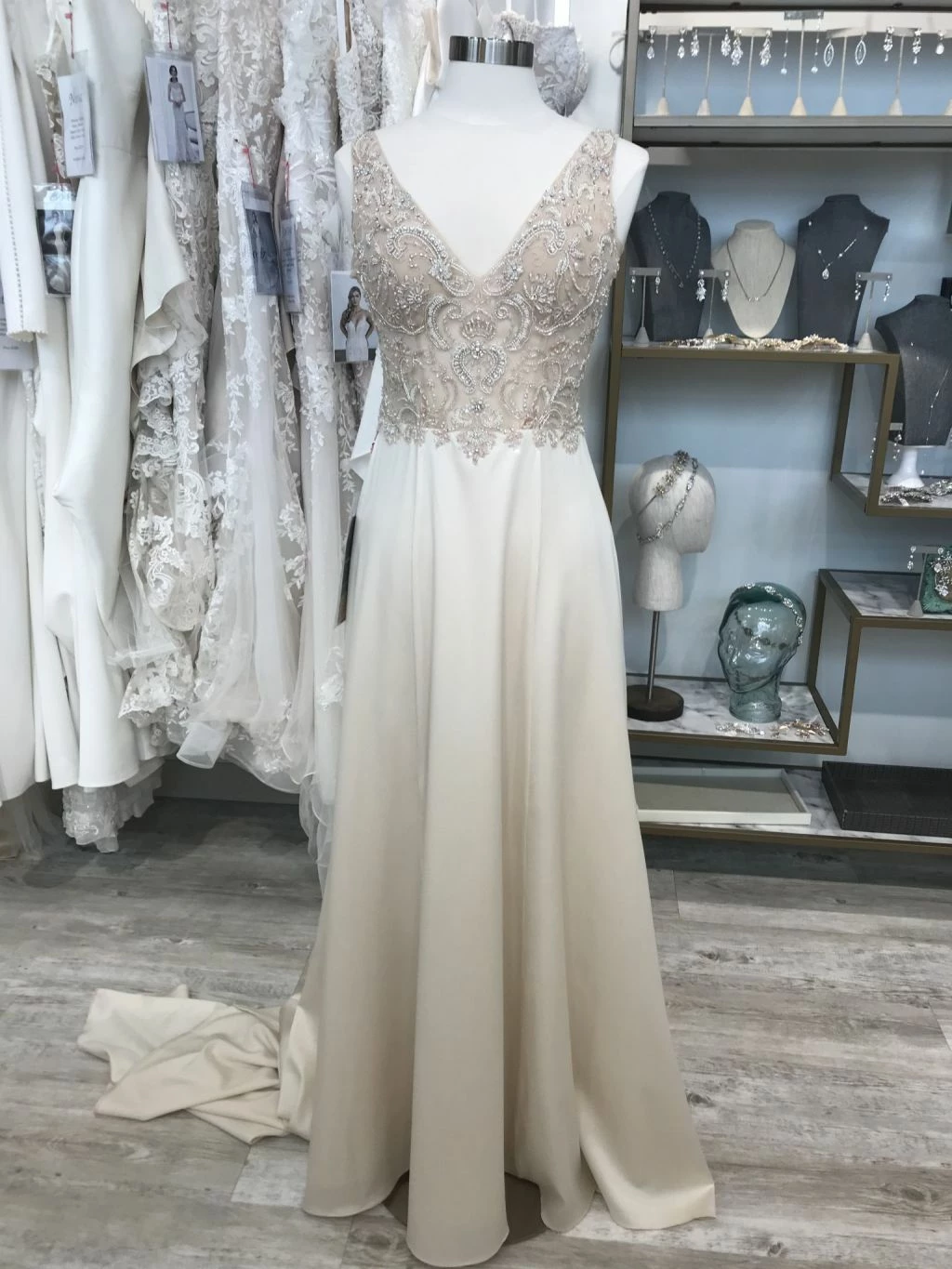 Casablanca Bridal Casablanca - 2344 Rosa Sample Gown - Image 7