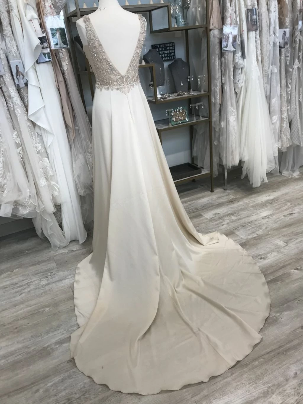 Casablanca Bridal Casablanca - 2344 Rosa Sample Gown - Image 8