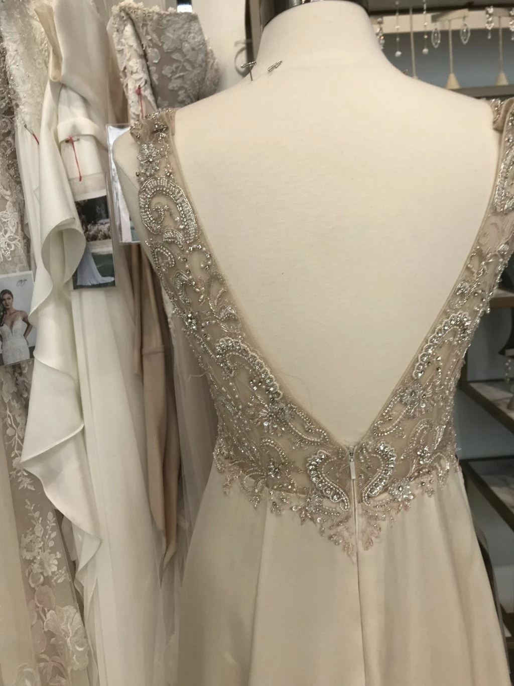 Casablanca Bridal Casablanca - 2344 Rosa Sample Gown - Image 6