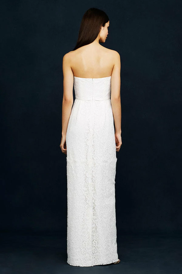 J. Crew Eyelash Lace Gown 4 J. Crew Eyelash Lace Gown - Image 2
