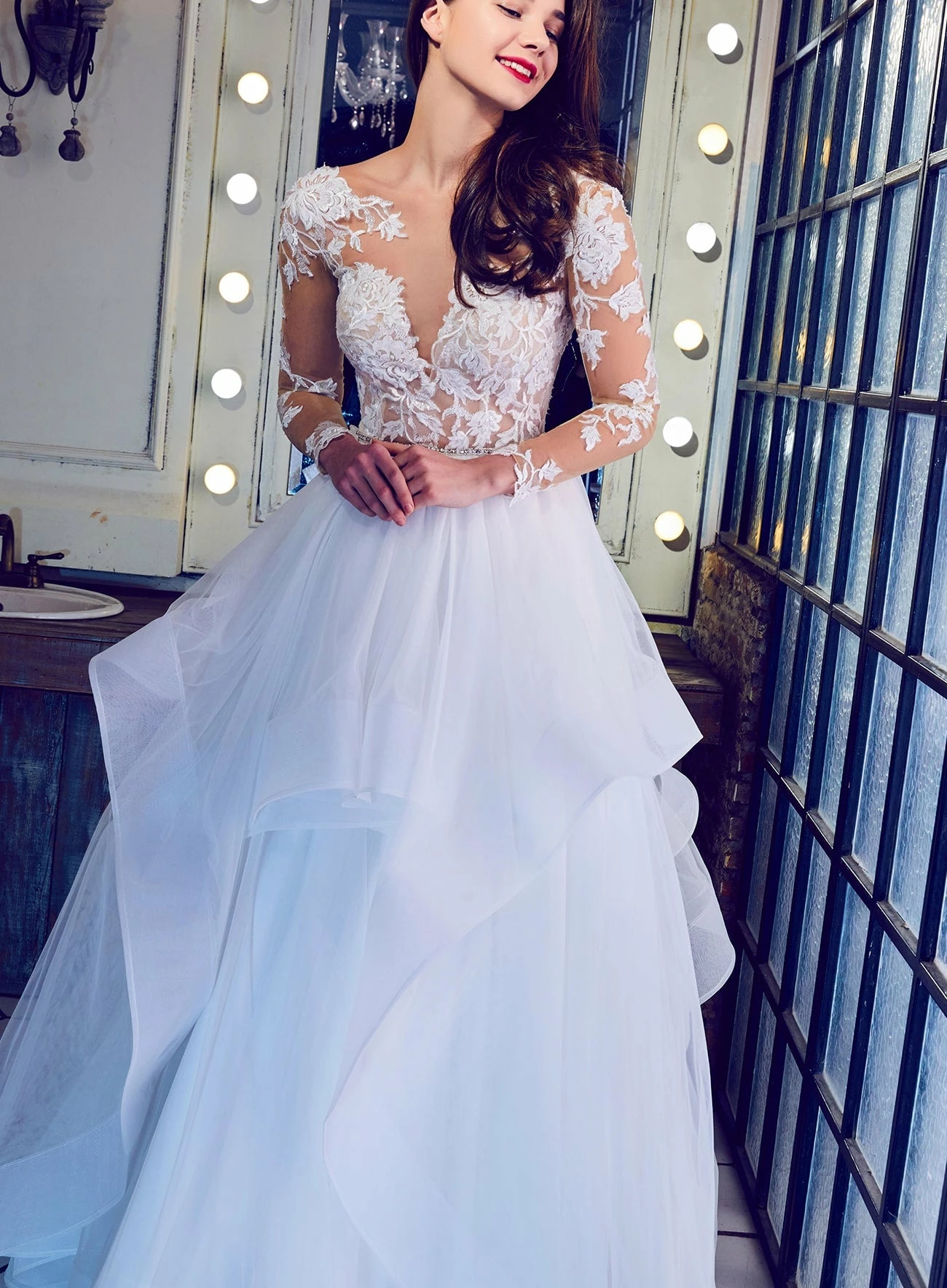 Calla Blanche - L'Amour LA7281 Laney Sample Gown - Image 3