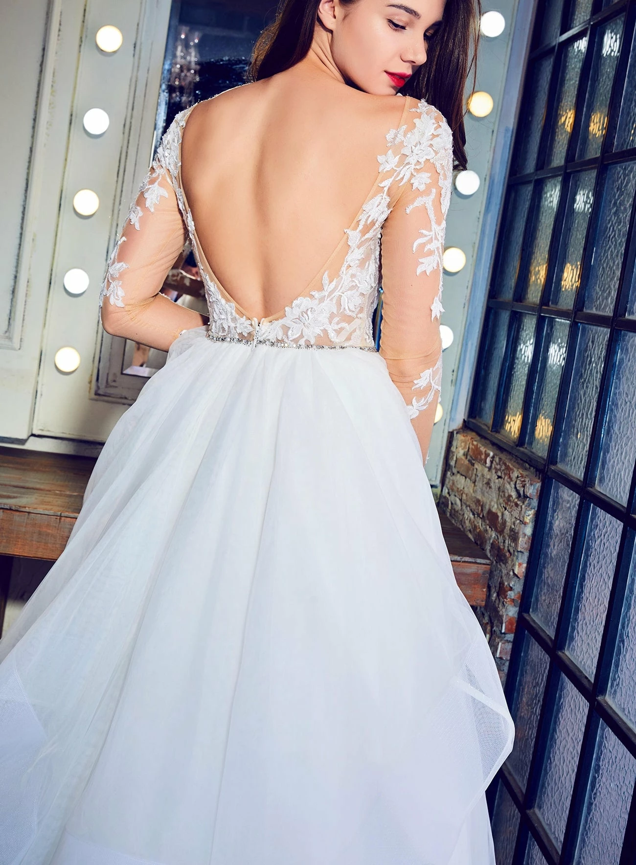 Calla Blanche - L'Amour LA7281 Laney Sample Gown - Image 4