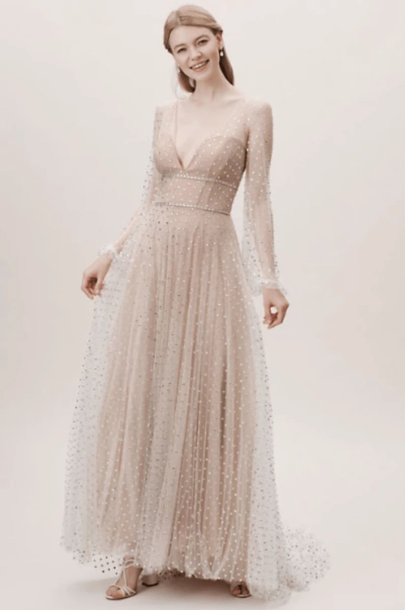 BHLDN Willowby Artemia Lunella Gown
