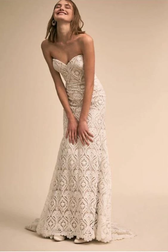 BHLDN Whispers & Echoes Lilac Gown - Image 4