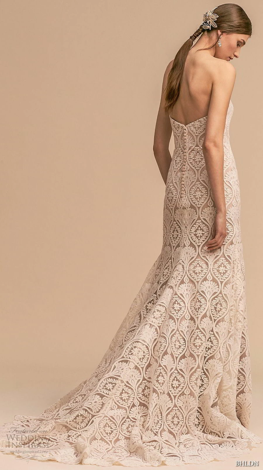 BHLDN Whispers & Echoes Lilac Gown - Image 2