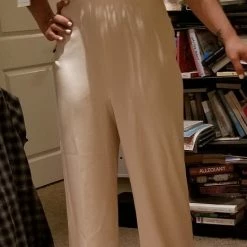 BHLDN Theia Mila Jumpsuit - Blush -Adina's Brida store bhldn blush pink theia bridesmaids mila long romperjumpsuit size 4 s 7 0 960 960