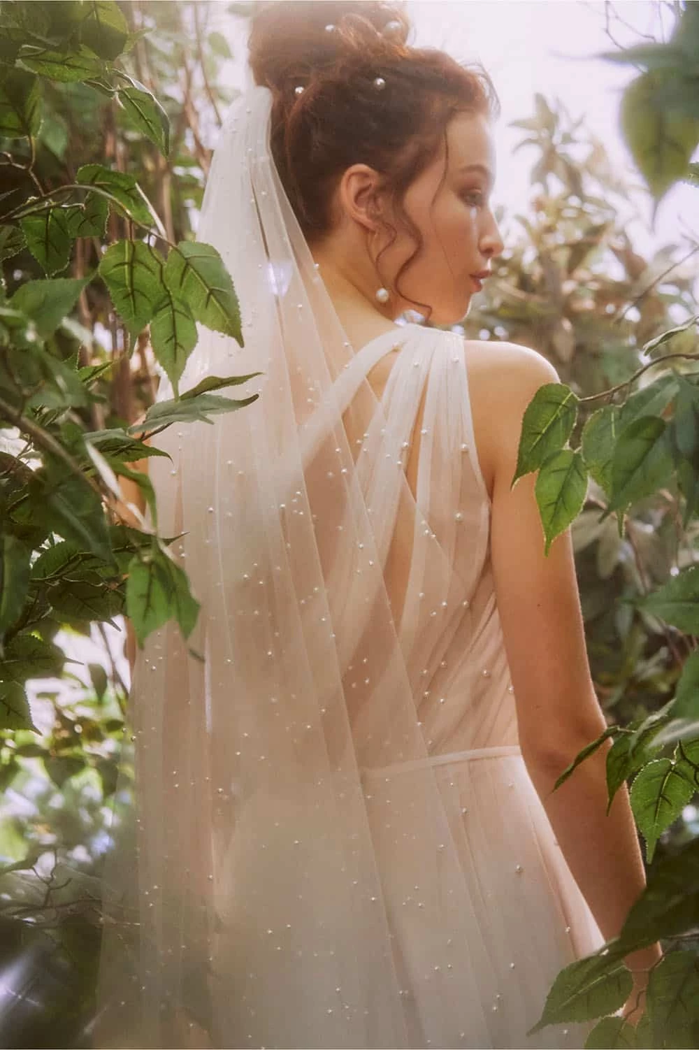 BHLDN Hayley Paige Pearl Gown - Image 4