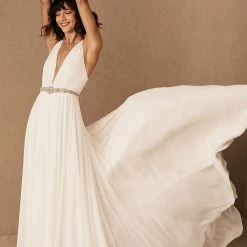 BHLDN Jenny Yoo Conrad Gown - Defects
