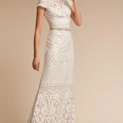 BHLDN Tadashi Shoji Peridot Gown
