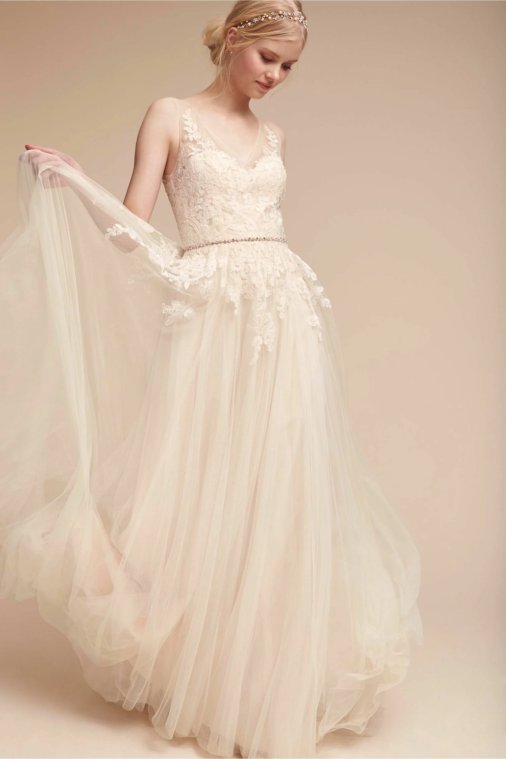 BHLDN Willowby Reagan Gown 5 BHLDN Willowby Reagan Gown - Image 3