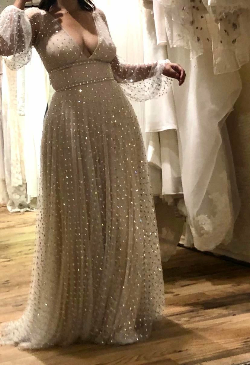 BHLDN Willowby Artemia Lunella Gown - Image 12