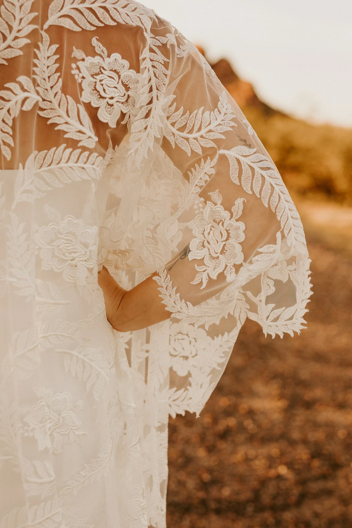 BHLDN Whispers & Echoes Zazie Cape - Image 5