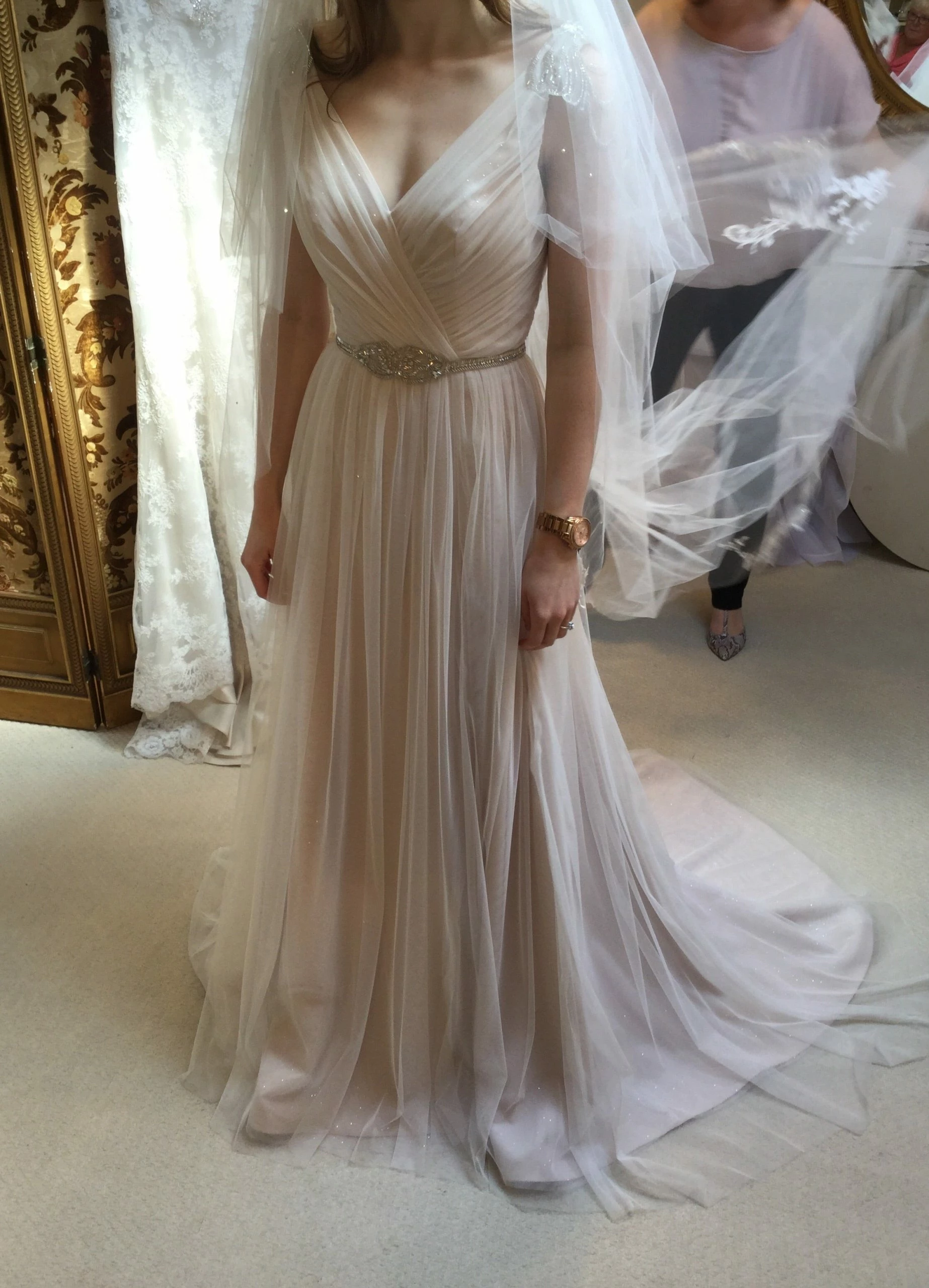 Hayley Paige BLUSH - Giada 1501 Sample Gown - Image 14