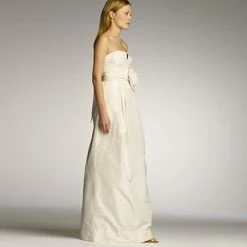 J. Crew Sascha Wedding Gown 16 J. Crew Sascha Wedding Gown -Adina's Brida store jcrew silk taffeta sascha gown wedding dress 43293 1 0