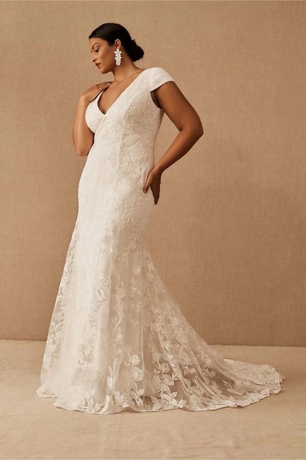 BHLDN Jenny Yoo Tierney Gown 6 BHLDN Jenny Yoo Tierney Gown - Image 4