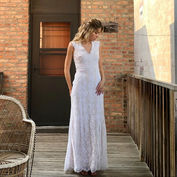 BHLDN Tadashi Shoji Fiorelle Gown - Image 8