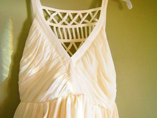 Mara Hoffman Gaia Silk Chiffon Lattice Gown - Image 6