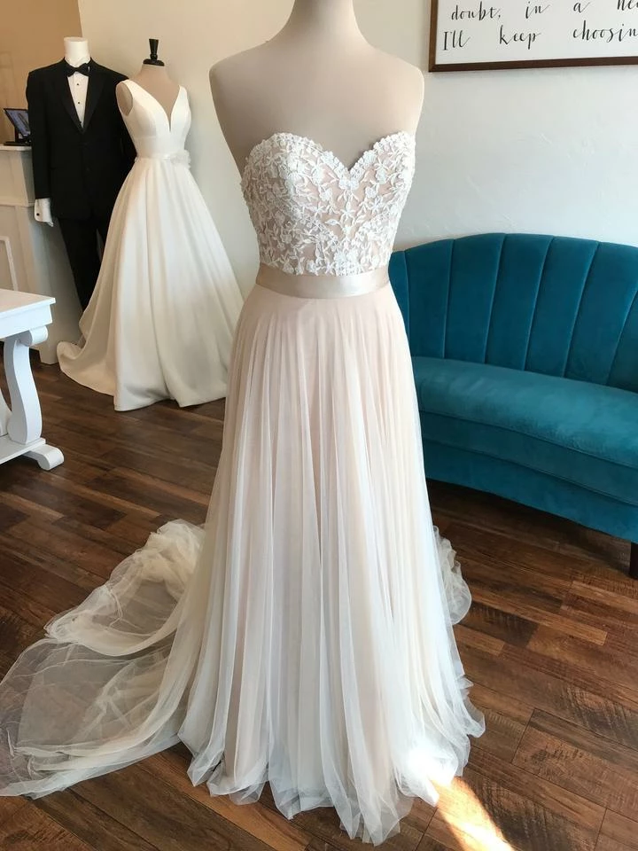 Wtoo - Catherine 16718 Sample Gown - Image 9